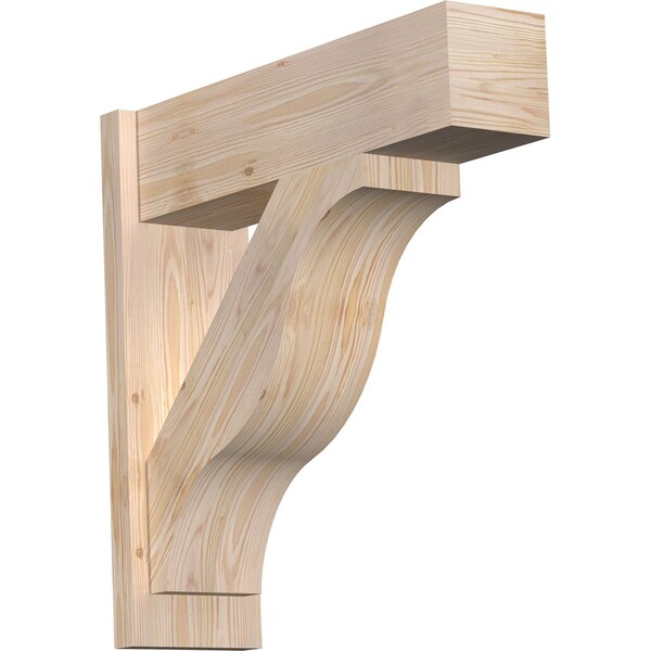Ekena Millwork Funston Block Smooth Outlooker, Douglas Fir, 7 1/2"W x 26"D x 26"H OUT08X26X26FST05SDF - main